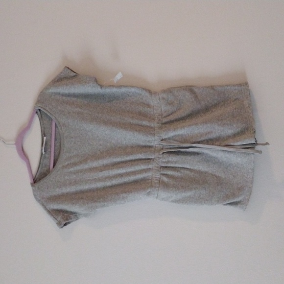 🩶 NWT Double Zero Sweatshirt Romper - Picture 2 of 2